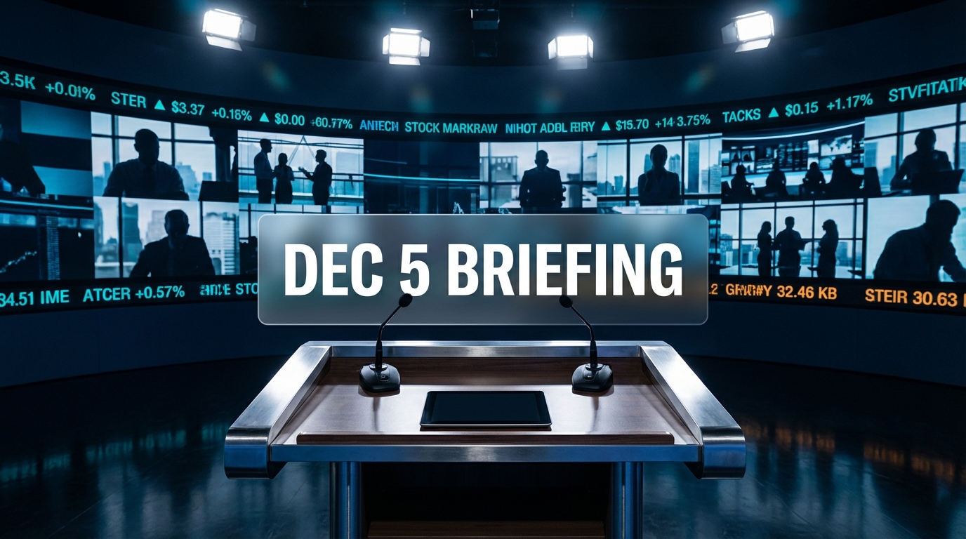 Live Press Conference Coverage Key Updates from DOJ, RBI & Global Leaders (Dec 5, 2025)